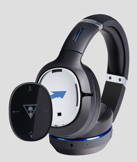 Turtle Beach TB033904 headphones/headset Wired Head-band Gaming Black, Blue – image 3