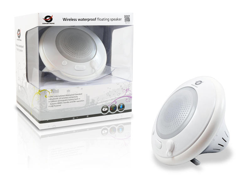 Conceptronic Wireless Waterproof Floating Speaker – image 6