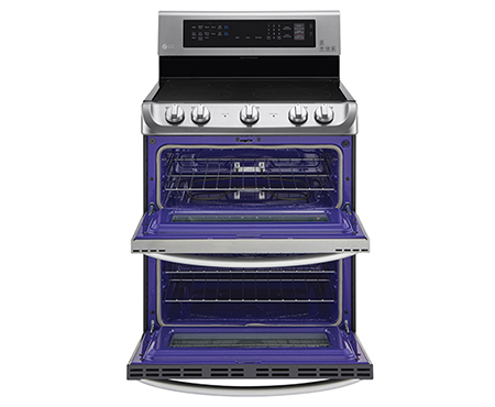 LG LDE5415ST cooker Freestanding cooker Electric Stainless steel – image 2