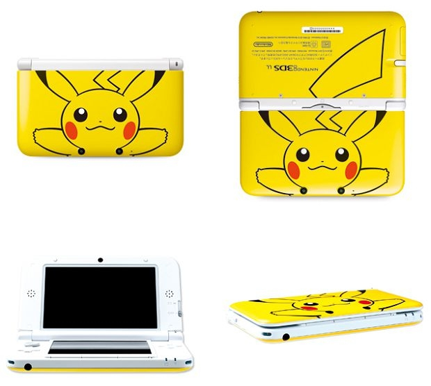 Nintendo 3DS XL Yellow Pikachu Limited Edition – image 3