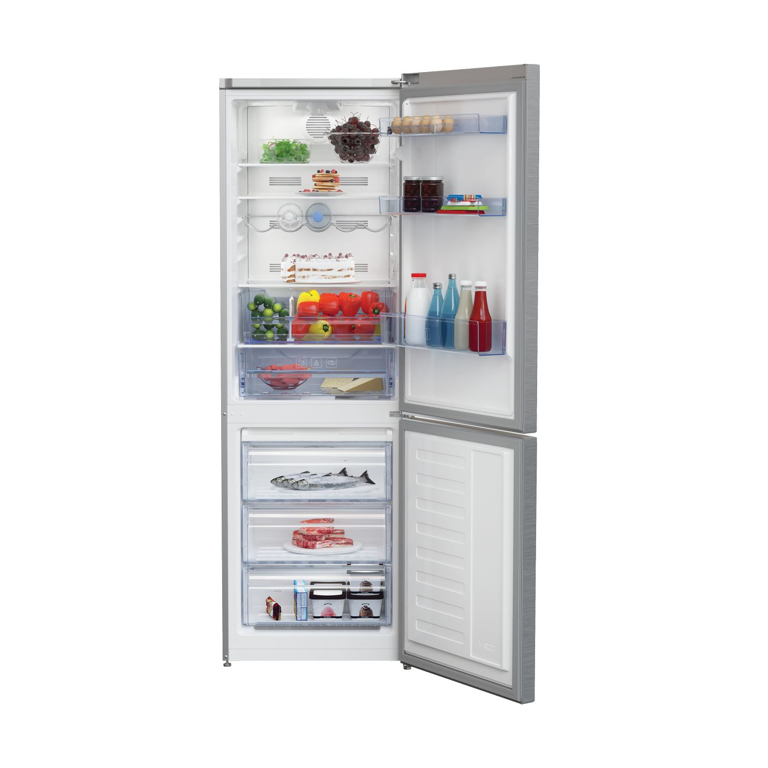 Beko CN320E30PI fridge-freezer Freestanding – image 2