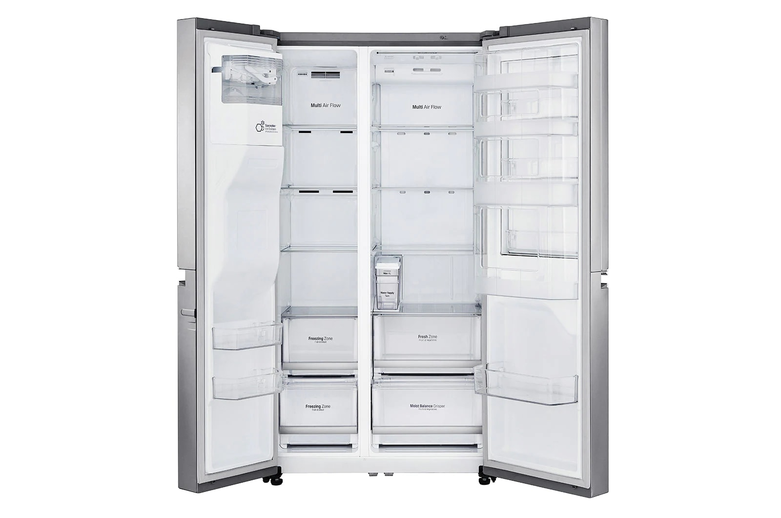 LG GSJ961NSZE side-by-side refrigerator Freestanding – image 5