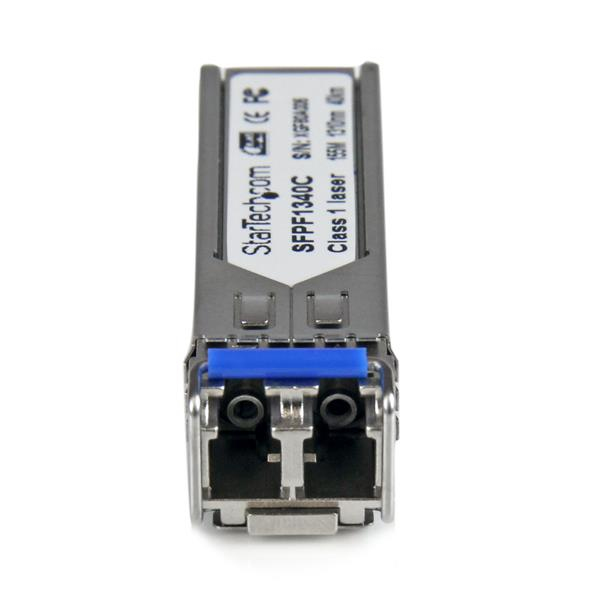 StarTech.com Cisco Compatible 100 Mbps Fiber SFP Transceiver Module SM LC w/ DDM – 40 km (Mini-GBIC) – image 3