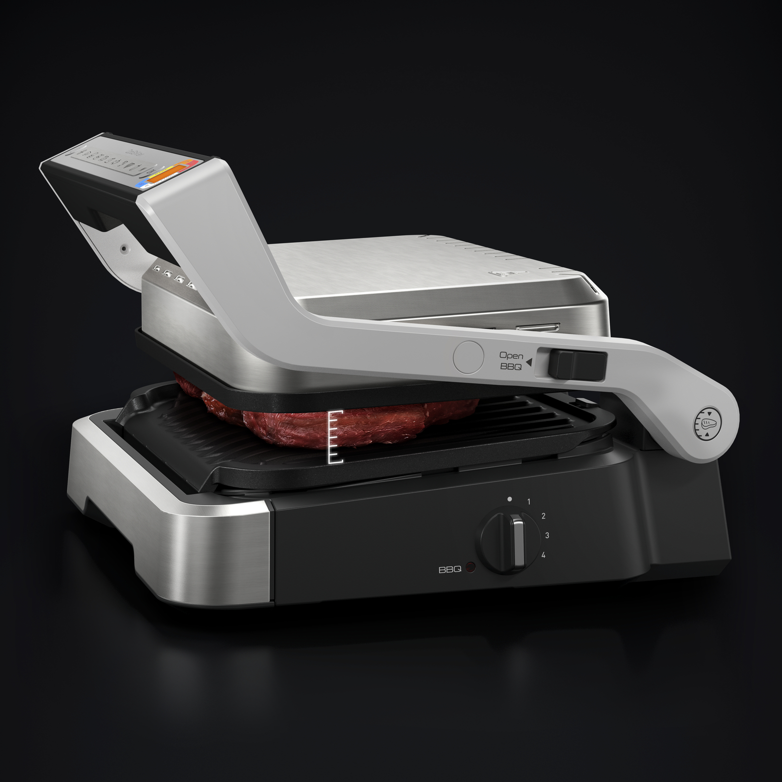 Tefal OptiGrill 2in1 GC772D contact grill – image 4