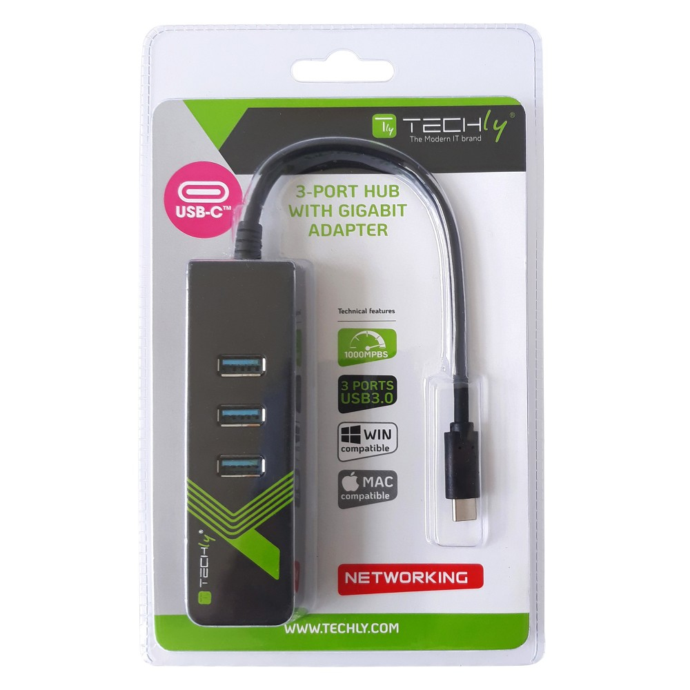 Techly IDATA USB-ETGIGA-3C2 – image 2