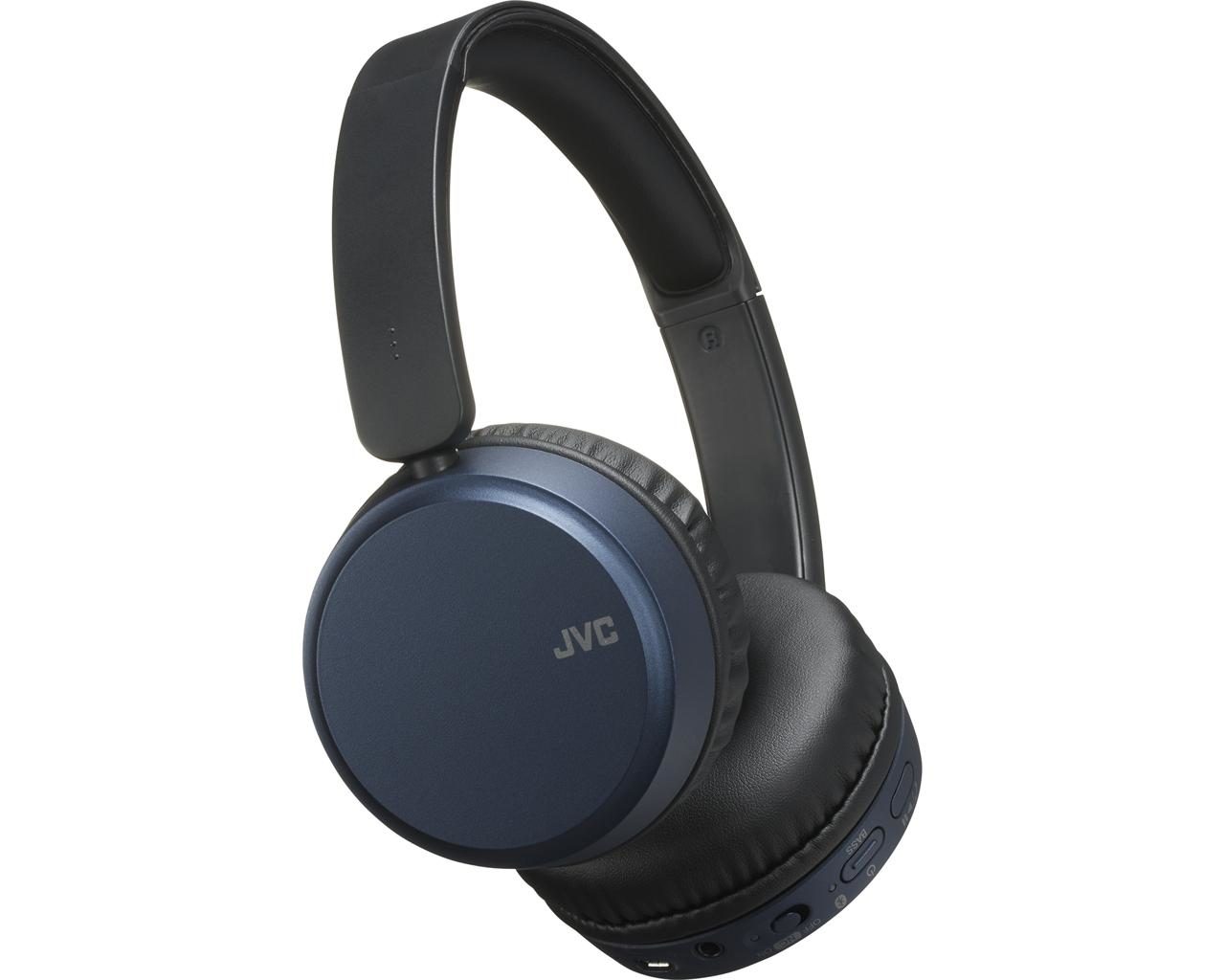 JVC HA-S65BN-A Headset Wired & Wireless Head-band Music Micro-USB Bluetooth Black, Blue – image 5