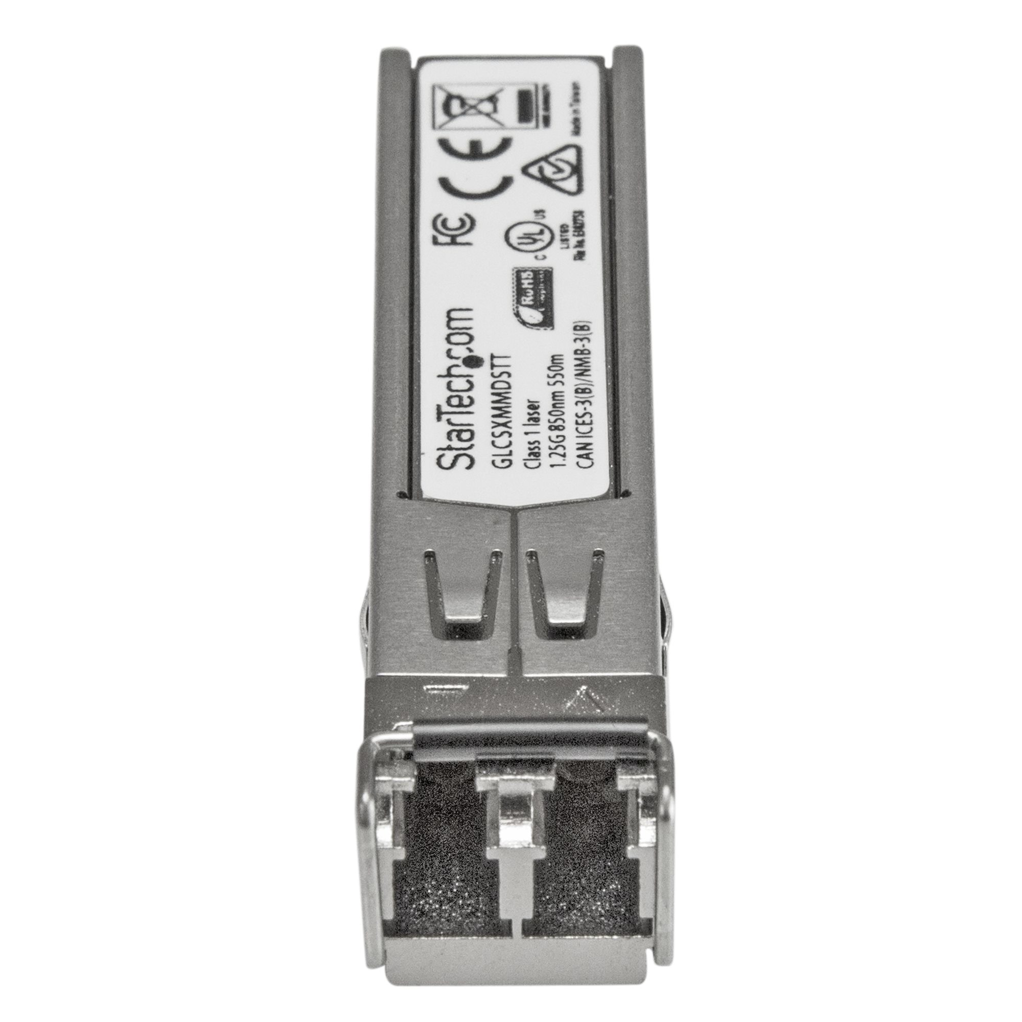 StarTech.com Cisco GLC-SX-MMD Compatible SFP Module - 1000BASE-SX - 1GbE Multimode Fiber MMF Optic Transceiver - 1GE Gigabit Ethernet SFP - LC 550m - 850nm - DD – image 2