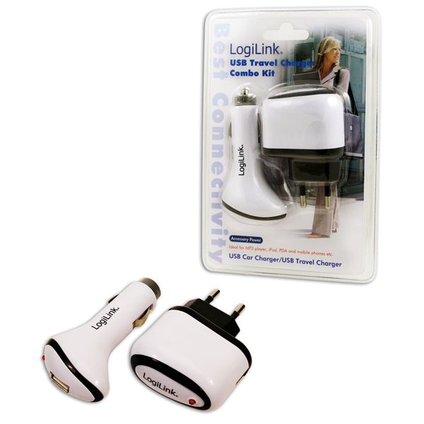 LogiLink PA0009A mobile device charger GPS, Mobile phone, MP3 White AC, Cigar lighter Auto, Indoor – image 2