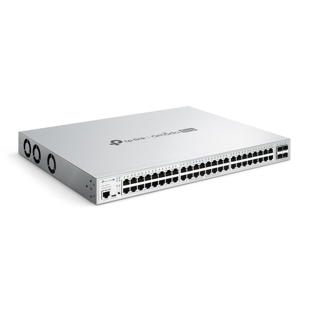 TP-Link Omada Pro 48-Port PoE+ Gigabit L2+ Managed Switch with 4 SFP+ Slots – image 2