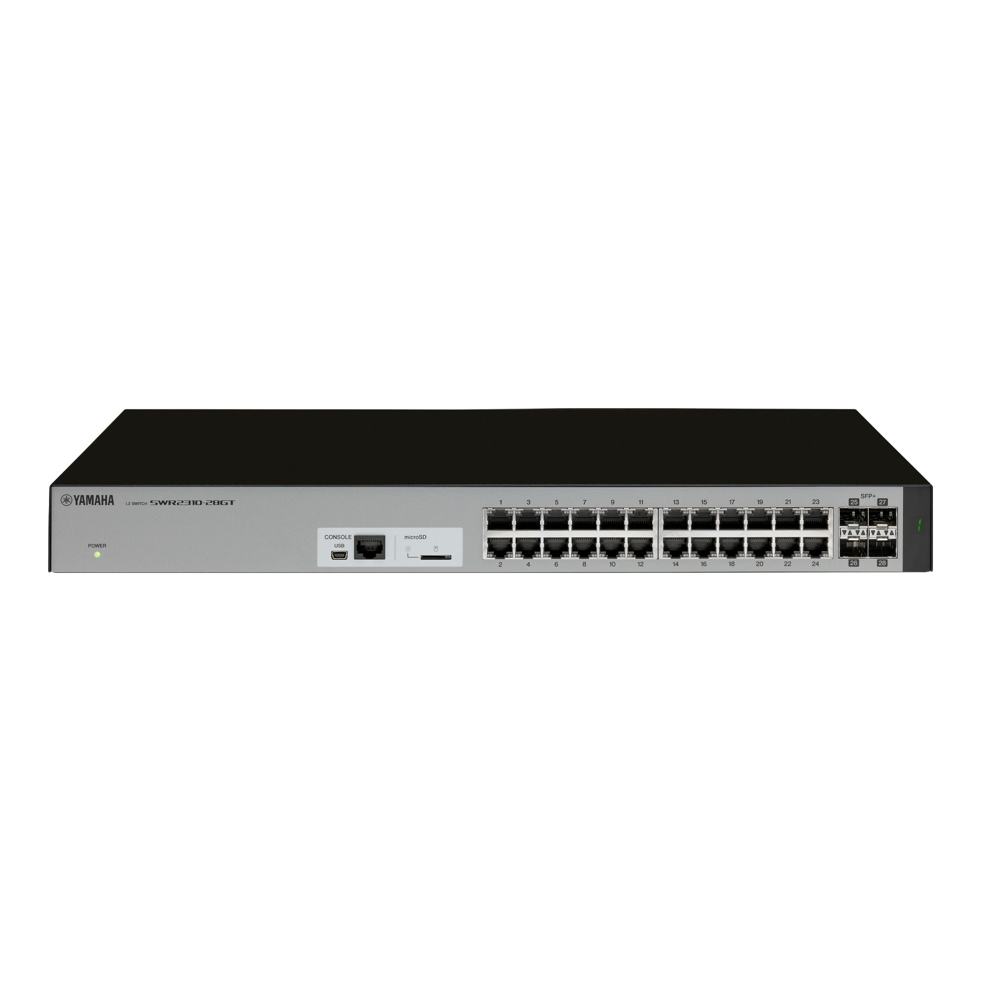Yamaha SWR2310-28GT network switch Unmanaged L2 Gigabit Ethernet (10/100/1000) Power over Ethernet (PoE) – image 2