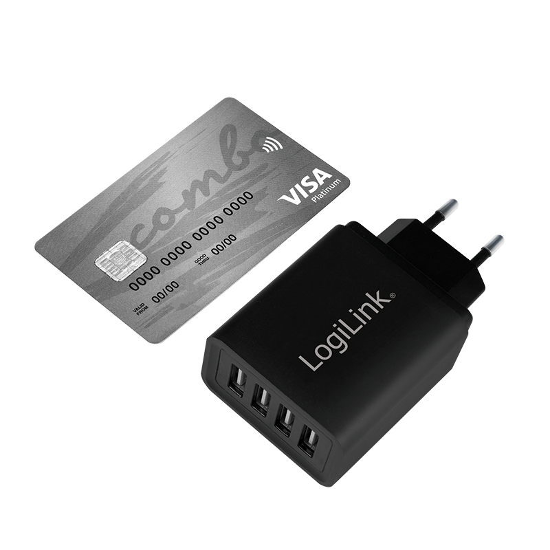 LogiLink PA0211 mobile device charger Smartphone, Tablet Black AC Indoor – image 4