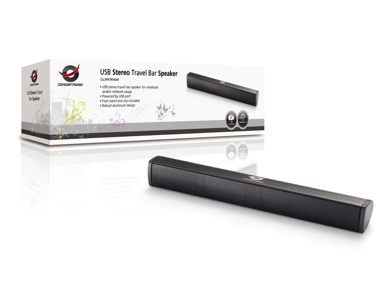 Conceptronic USB Stereo Travel Bar Speaker – image 6