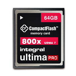 Integral 64GB COMPACTFLASH UDMA 7 VPG-20 ULTIMAPRO