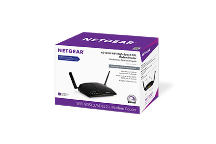 NETGEAR D6220 wireless router Gigabit Ethernet Dual-band (2.4 GHz – image 2