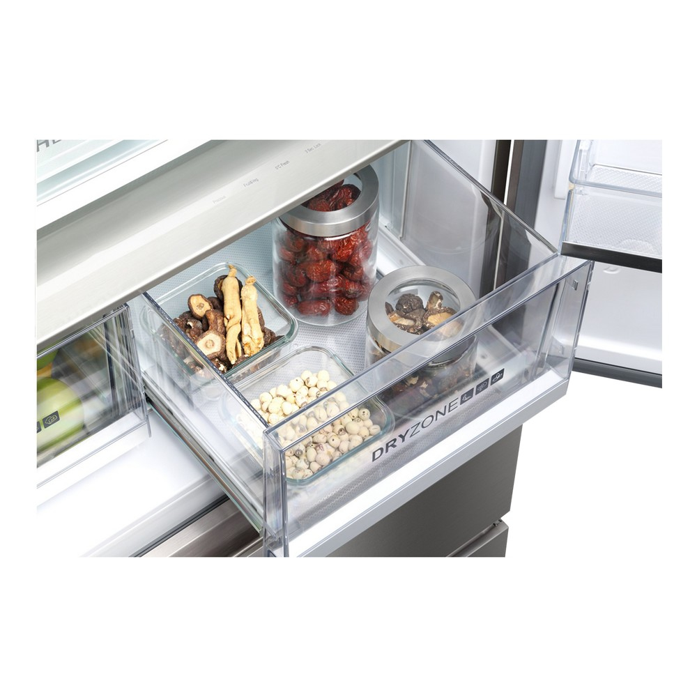 Haier HB18 HB18FGSAAARU side-by-side refrigerator Freestanding – image 4