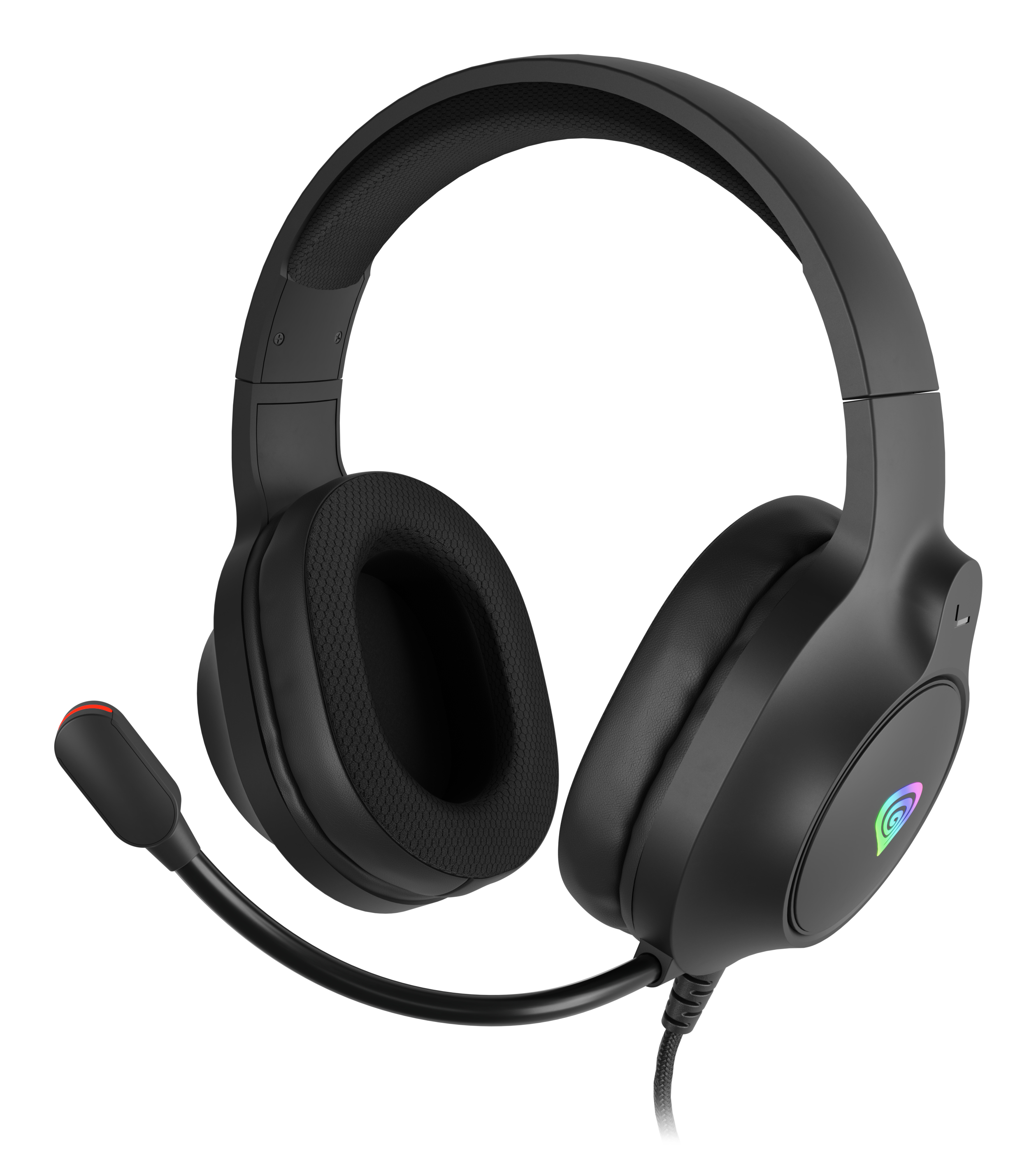 GENESIS NEON 213 Kõrvaklapp Juhtmega ühendatud Käeshoitav Kõned/muusika USB tüüp A Must