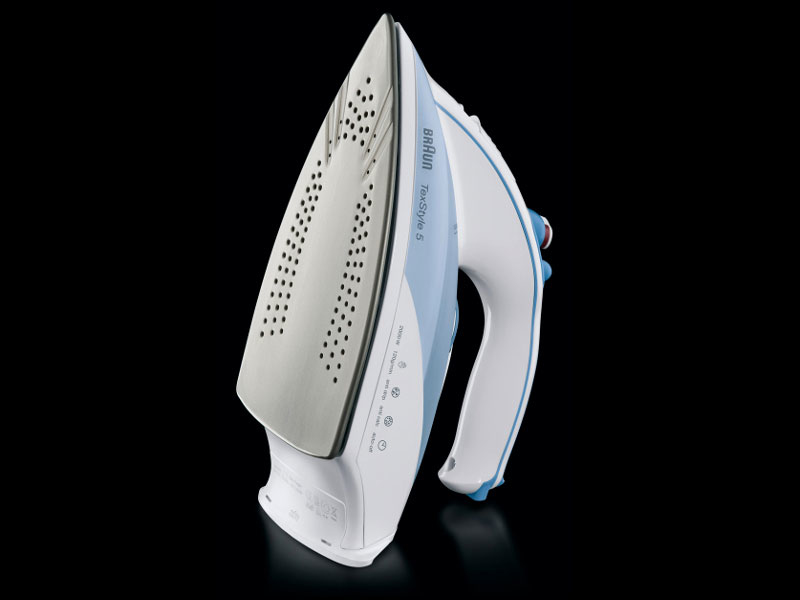 Braun TS525A Steam iron Eloxal soleplate – image 2