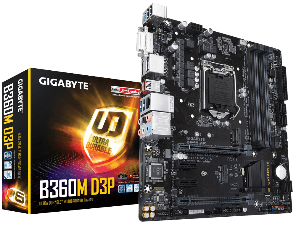 GIGABYTE B360M D3P – image 2