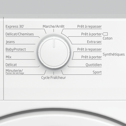 Beko DB8112PA0W tumble dryer Freestanding Front-load – image 3