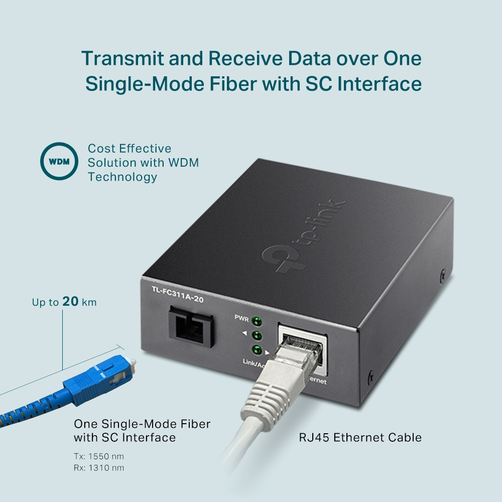 TP-Link Gigabit WDM Media Converter – image 7