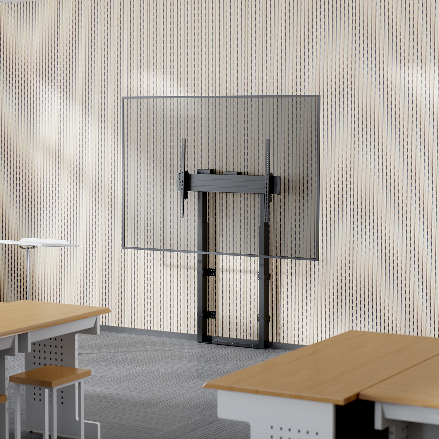 AISENS FWF100E-269 TV mount/stand 2.54 m (100") Black – image 5