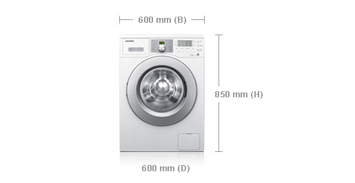 Samsung WF0704F7V washing machine Front-load – image 2