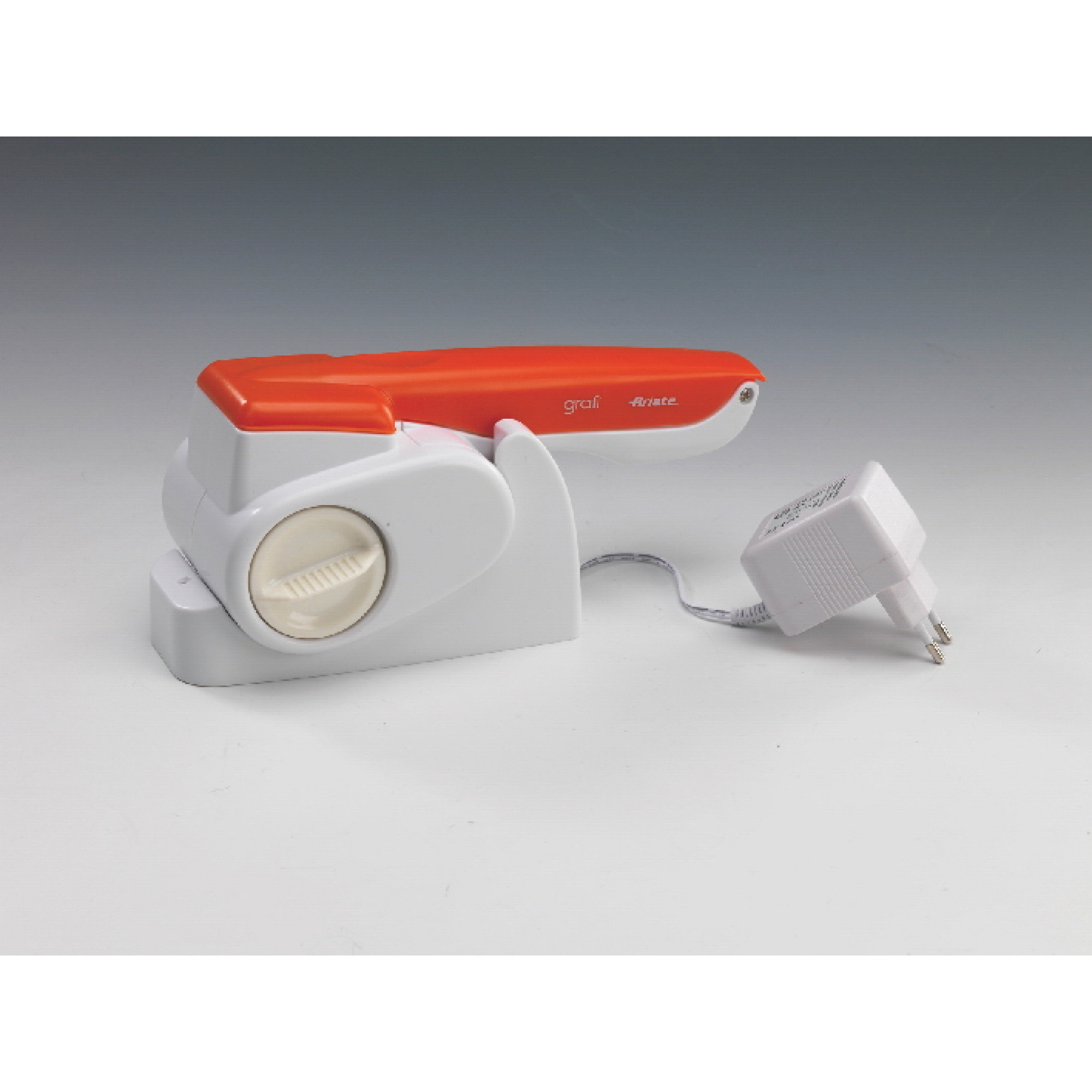 Ariete 440 Gratì - Cordless electric grater - rechargeable battery - stainless steel roller - Orange – image 2
