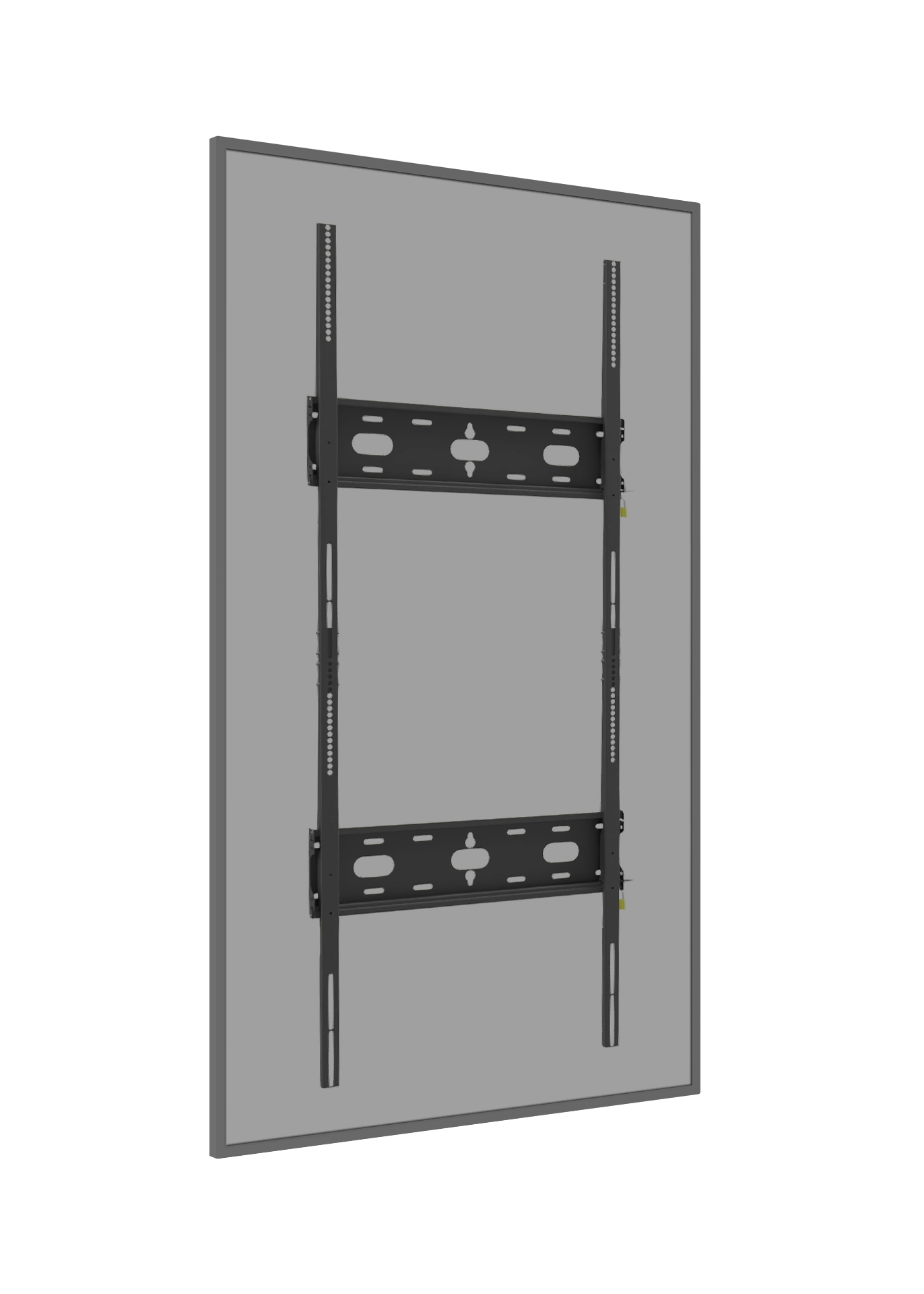 iiyama MD-WM60150 support d'écran plat pour bureau 2,67 m (105") Mur Noir