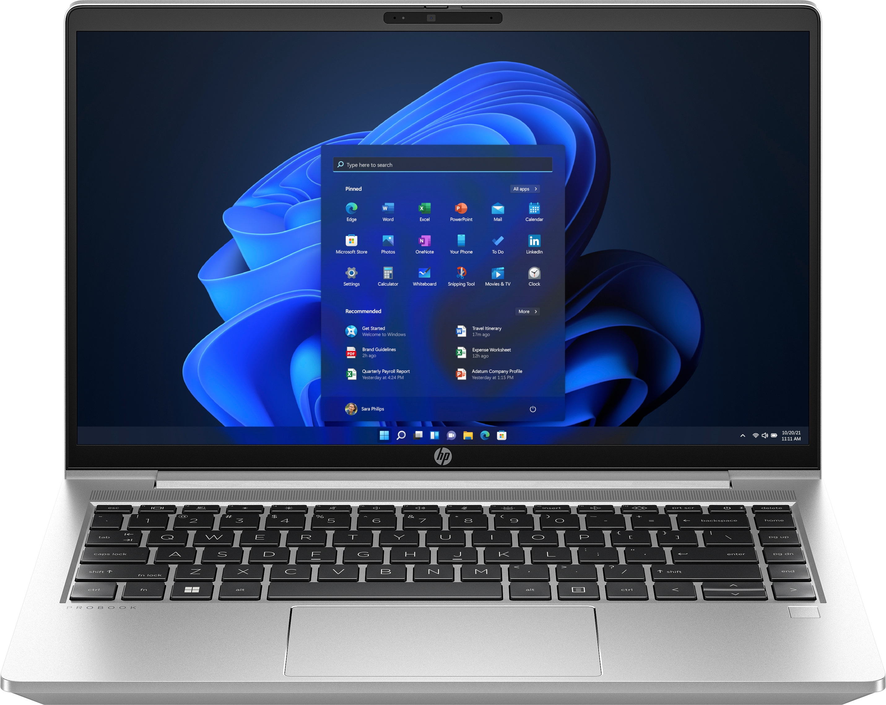 HP ProBook 440 14 G10 Bärbar dator 35,6 cm (14') Full HD Intel® Core™ i5 i5-1335U 8 GB DDR4-SDRAM 256 GB SSD Wi-Fi 6E (802.11ax) Windows 11 Pro Silver