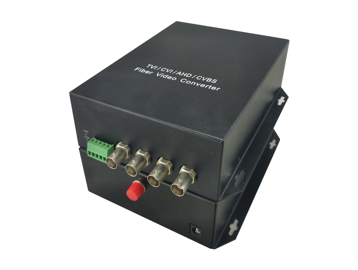 LevelOne 4-Channel BNC over Fiber Optic Extender Kit, 20km – image 3