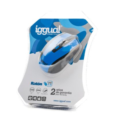 iggual PSI09087 mouse Office Right-hand USB Type-A Optical 1200 DPI – image 2
