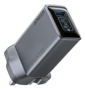 Anker Prime Computer portatile Console portatile Smartphone Orologio intelligente Tablet Grigio AC Ricarica rapida Interno