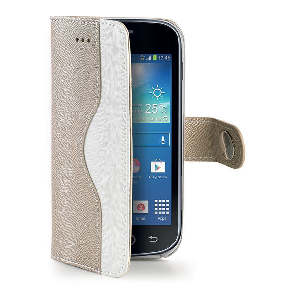 Celly ONDATRENDPGD mobile phone case Wallet case Grey