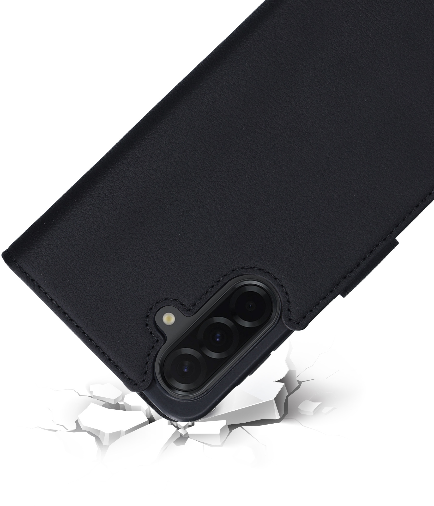 Mobiparts Leather Wallet Case Samsung Galaxy A36 Black – image 2