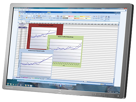 HP EliteDisplay E241i 24-in IPS LED Backlit Monitor Head Only – image 2