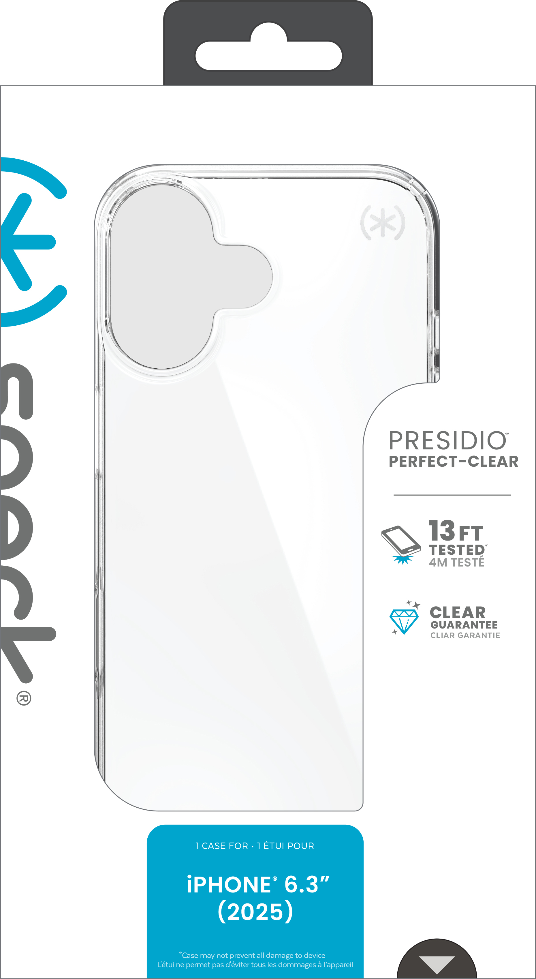 Speck Presidio Perfect Clear Apple iPhone 17 Clear - with Microban – image 5