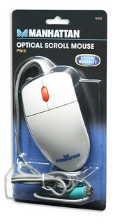 Manhattan 167833 mouse Office Ambidextrous PS/2 Optical 800 DPI – image 2