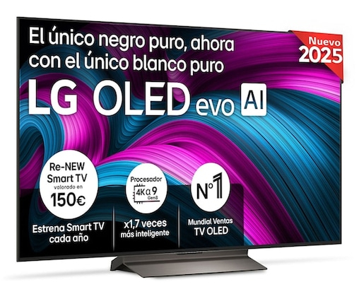 TV LG OLED OLED55C5ELB 55 4K UltraHD 120Hz Smart TV WebOS Dolby Vision Dolby Atmos — photo 1