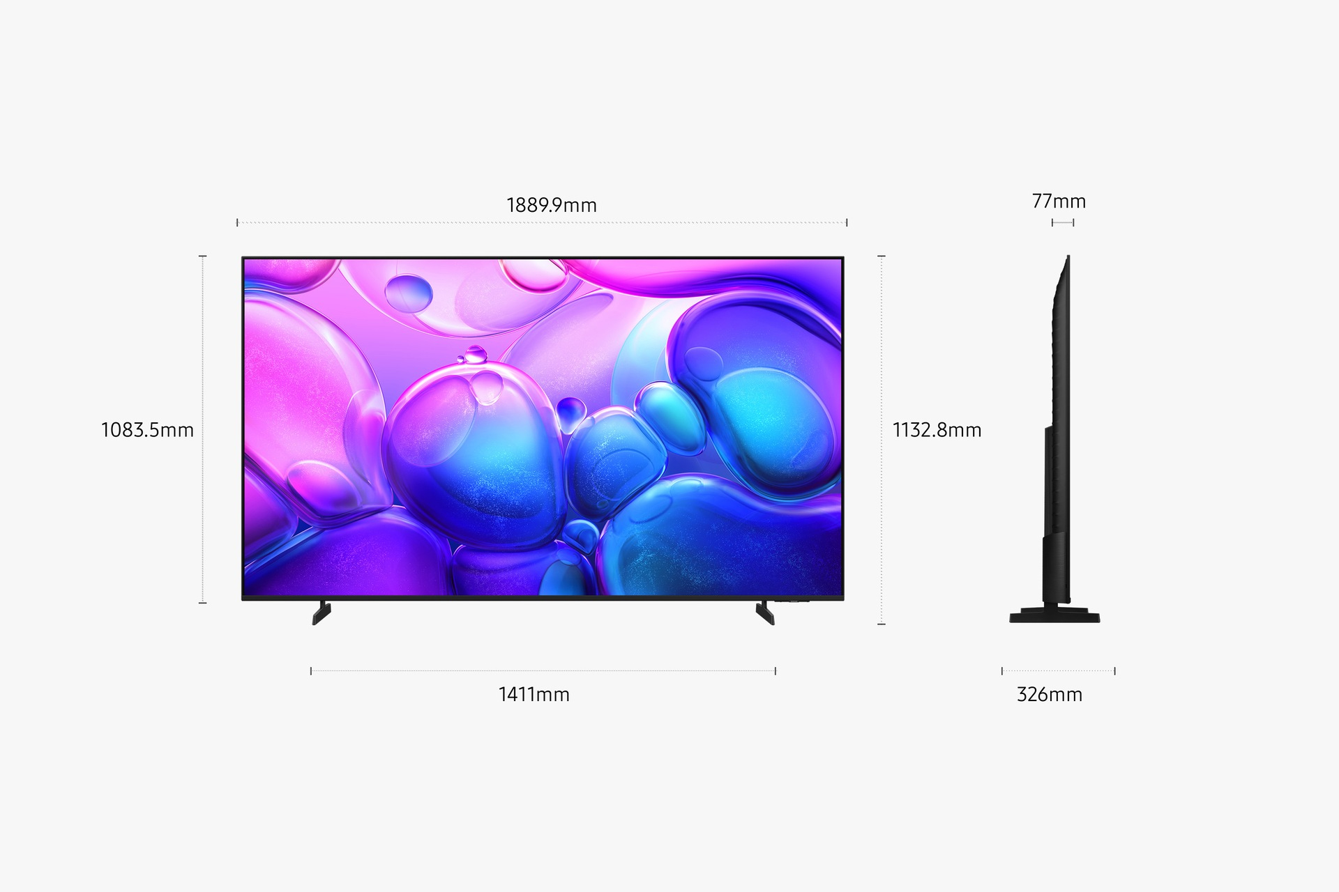 TV QLED 4K 85 SAMSUNG TQ85Q6FAAUXXC Quantum Dot HDR Smart TV — photo 12