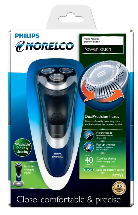 Philips Norelco PowerTouch dry electric razor PT734/41 – image 4
