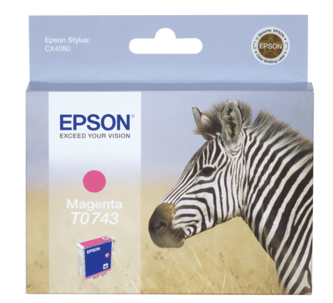 Epson Singlepack Magenta T0743