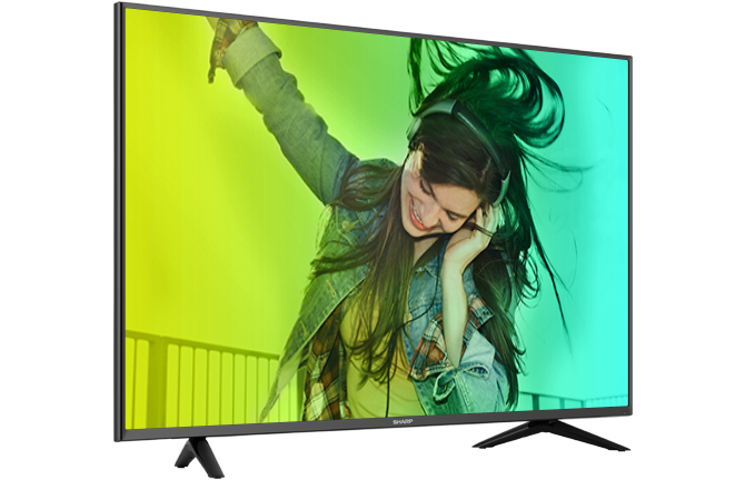 Sharp N6000U 125.7 cm (49.5") 4K Ultra HD Smart TV Wi-Fi Black 300 cd/m² – image 2