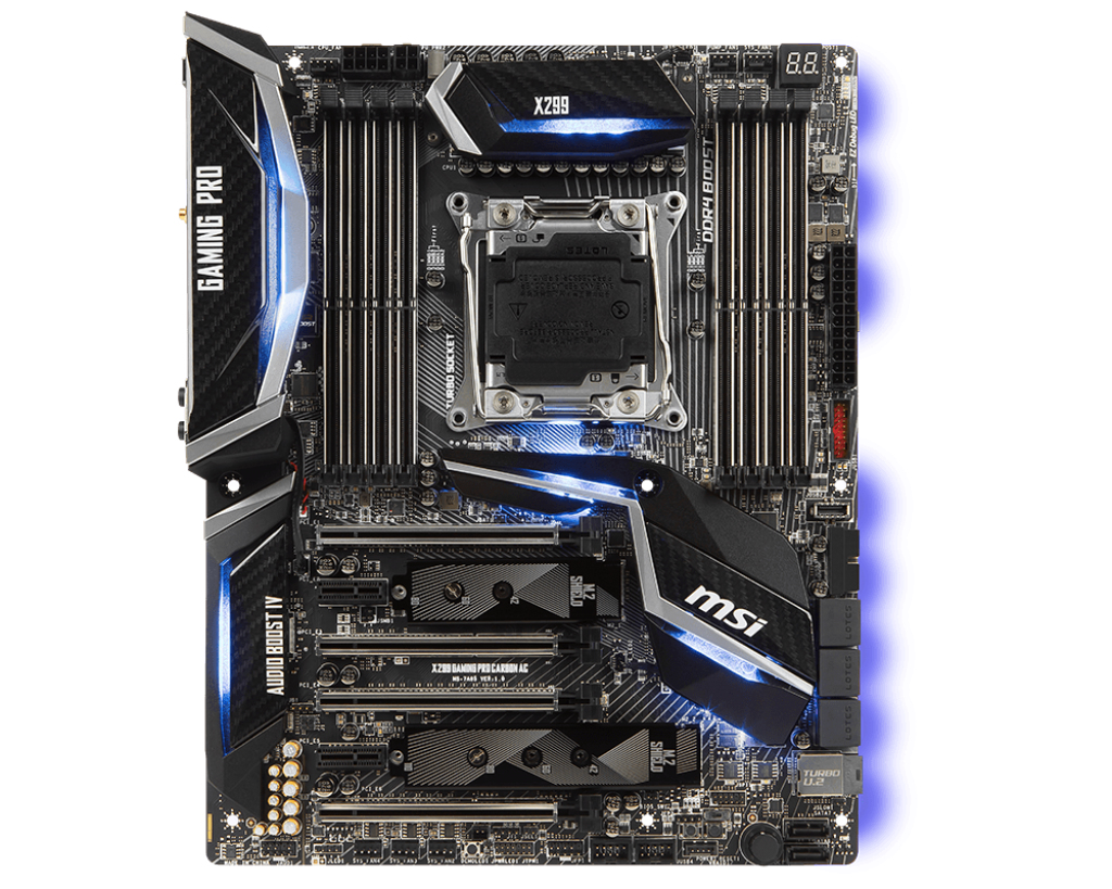MSI X299 GAMING PRO CARBON AC – image 3