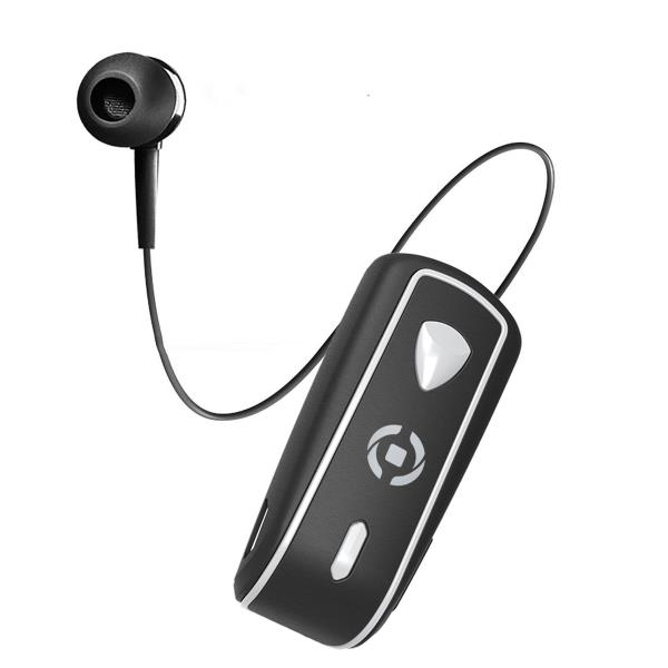Celly BHSNAILBK headphones/headset Wireless In-ear Car Bluetooth Black