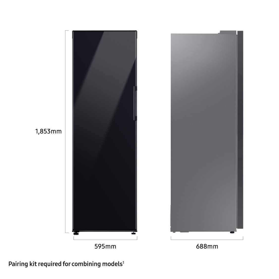 Samsung RZ32A74A522/EU freezer Upright freezer Freestanding – image 3