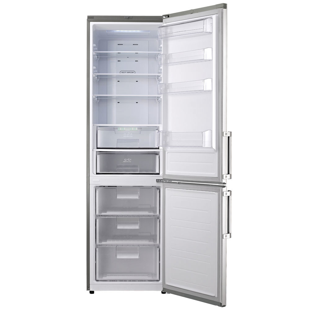 LG GB5240AVCZ fridge-freezer Freestanding Platinum – image 2