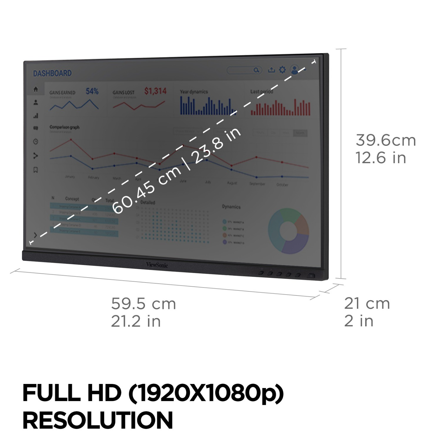 Viewsonic VG Series VG2448A-2_H2 computer monitor – image 4