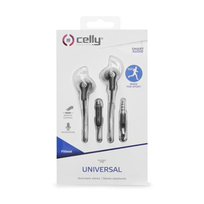 Celly FITBEATBK headphones/headset Wired In-ear Calls/Music Black – image 3