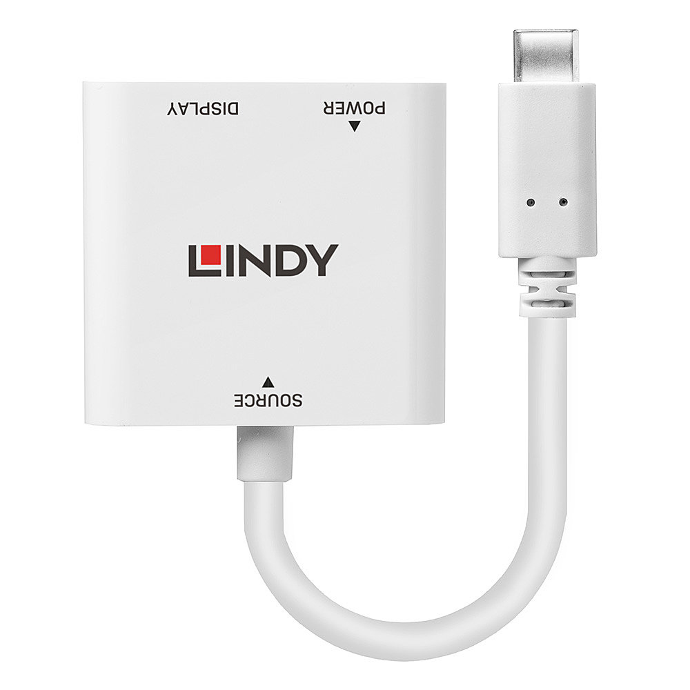 Lindy USB Type C to DisplayPort Converter with Power Delivery – image 2