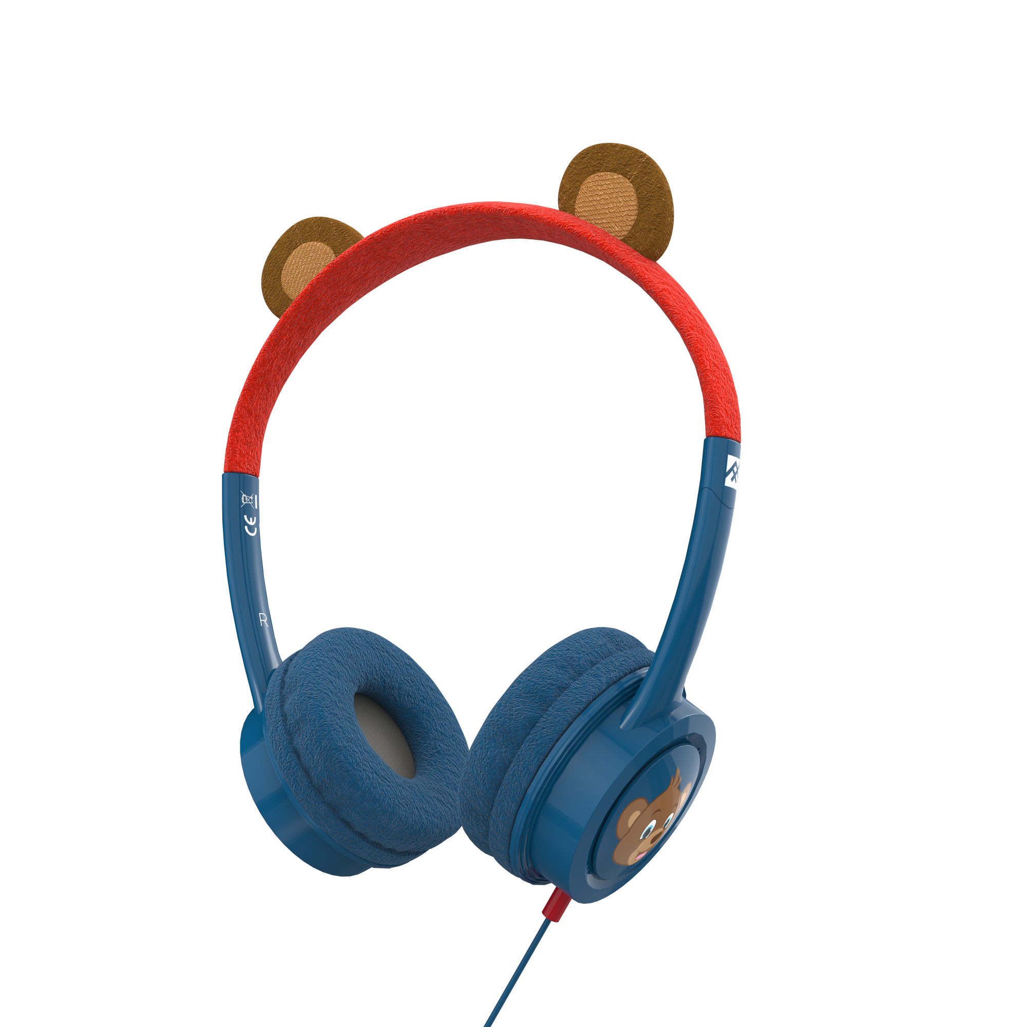 IFROGZ Headphone-Little Rockerz Costume-With Buddy Jack and Coiled Cable-FG-Bear – image 4